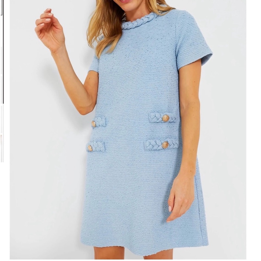 Tuckernuck Light Blue Cowl Neck Sweater